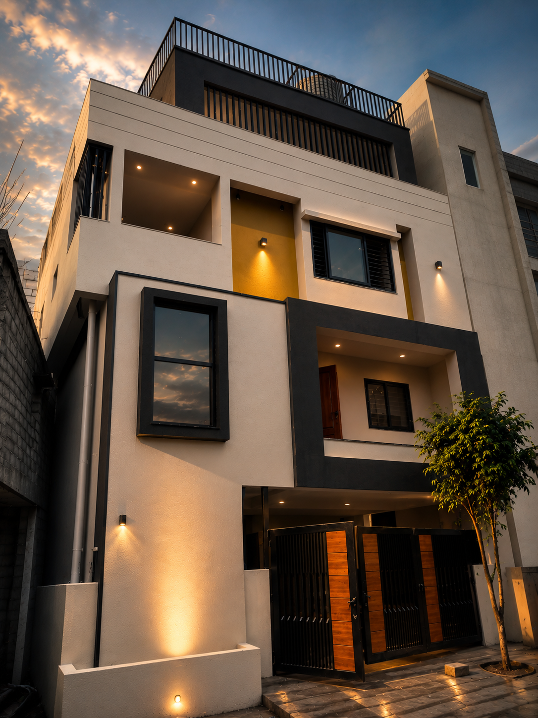 Sarjapura road 2 completed project view 1
